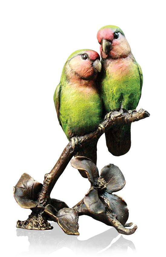 Richard Cooper Solid Bronze Bird Sculptures