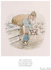 Whom Should we Meet but Mr McGregor by illustrator Beatrix Potter