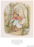 Mrs Rabbit Took Her Basket by illustrator Beatrix Potter 