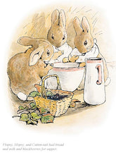 Beatrix Potter- Flopsy, Mopsy and Cotton-Tail Had Bread and Milk | Official Collectors Edition | Free UK Delivery