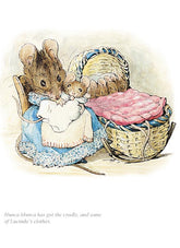 Beatrix Potter-Hunca Munca Has Got The Cradle | Official Collectors Edition | Free UK Delivery