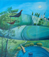 Carolyn Pavey limited edition art print Morning has broken