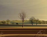 Dan Crisp Last light Giclee print with silkscreen