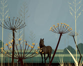 Dan Crisp Still Pasture mounted