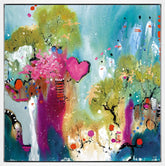 Danielle O'Connor Akiyama limited edition framed artwork floral