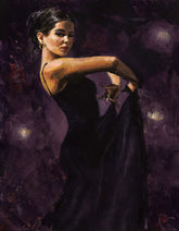 Fabian Perez Colours of Flamenco (Purple)