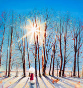Doug Hyde Winter sun new release unframed image