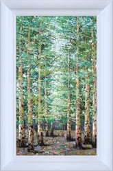 Inam Emerald Whispers Framed