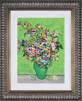 Mr. Brainwash Dotted Bloom Framec
