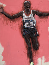 Mo Farah by artist Zinsky