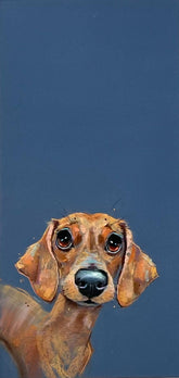 Nicky Litchfield Sausage Dog Original Artwork