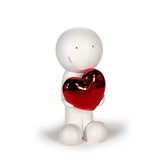 Doug Hyde One Love sculpture White & Red
