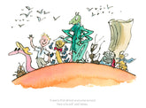 James & the Giant Peach art print