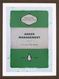 Connor Brothers anger management green framed penguin classics