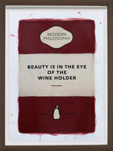 Beauty / Wine Holder - Red