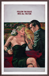 The Connor Brothers Follow the Rules, Miss all the Fun Unique Framed