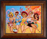 Todd White Beach Blankets Framed Limited Edition Artwork