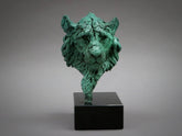 William Montgomery Lion Study Sculpture