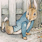 Squeezed Under the Gate by illustrator Beatrix Potter 