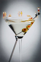 Mr Kuu High spirits cocktail glass