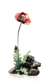 Richard Cooper keith sherwin solid broze poppy gift