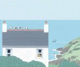 Sasha Harding The White House, Cape Cornwall mounted