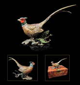 Richard Cooper painted bronze sculpture 1164