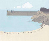 Sasha Harding High Hopes Babbacombe Beach mounted