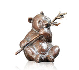 928 solid bronze sculpture panda bear Richard Cooper