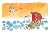 Sir Quentin Blake A Sailing Boat In The Sky 90th Birthday Celebration
