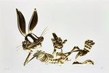 Alessandro Paglia Gold Karat Bugs bunny art