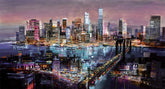 Tom Butler Big City Lights Unframed Artwork