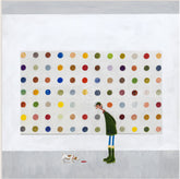 Chris Ross Williamson Damien Hirst inspired art print - Dots