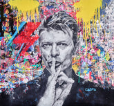 Caspa Silence Is Golden Original Artwork Framed