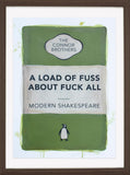 Connor Bros Penguin Classics Modern Shakespeare Green Framed