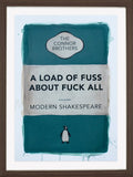 Connor Bros Penguin Classics Modern Shakespeare Teal Framed