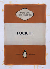 Connor Brothers satirical artwork Penguin classics design Fuck it
