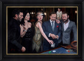 Vincent Kamp Diamond Roulette framed