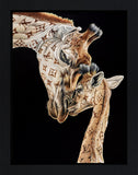 Hayley Goodhead Layered Velvet Framed Limited Edition Artwork