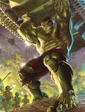 Marvel Immortal incredible hulk canvas art