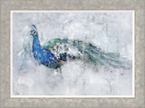 Peacock - framed, signed, limited edition print by Josie Appleby