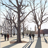 Jo Quigley Warm Winter Glow embankment London