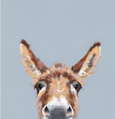 Nicky Litchfield donkey well hello there artwork