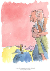 Quentin Blake Roald Dahl Can You Make A Person Dream Mounted
