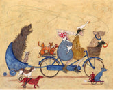 Sam Toft Free Wheelin Spirits art print