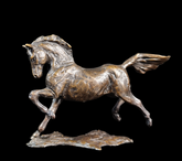 Richard Cooper Pony sculpture 1173 bronze