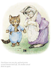 Beatrix Potter-Tom Kitten Was Very Fat, And Had Grown | Official Collectors Edition | Free UK Delivery