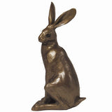Hugo Hare Sitting Frith bronze resin sculptures