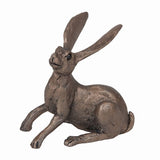 Joe Hare - Crouching Frith bronze resin sculptures