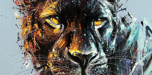 Artist Spotlight: Joe Galindo Bringing Bold, Expressive Wildlife Art to Our Walls